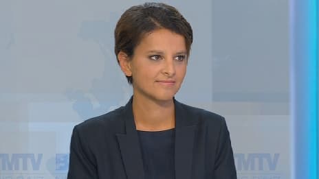 La ministre de l'Education Najat Vallaud-Belkacem, ce mercredi 3 septembre sur BFMTV.