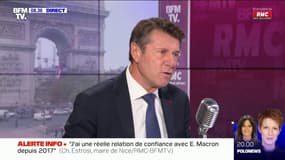 Christian Estrosi affirme avoir "une réelle relation de confiance" avec Emmanuel Macron