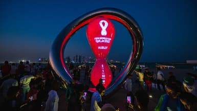 Une illustration de la Coupe du monde au Qatar