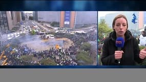 Les agriculteurs européens manifestent à Bruxelles