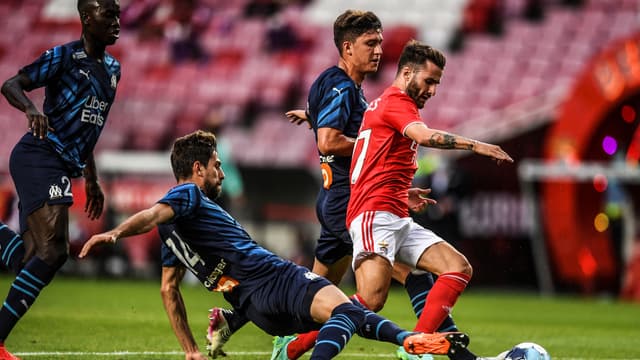 Rafa da Silva lors de Benfica-OM