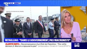 Retailleau : "Dans le gouvernement, pas macroniste" - 25/07