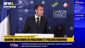 "L'Afrique ne peut plus être un continent de simple extraction des ressources", déclare Emmanuel Macron en voyage d'État au Gabon