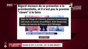 Bigard se voit à l'Elysée... est-ce bien sérieux ? - 28/05
