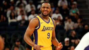 Bronny James avec les Lakers, le 6 juillet 2024