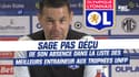 Ligue 1 : Sage pas déçu de son absence dans la liste des meilleurs entraîneurs pour les trophées UNFP