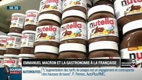 Affaire du "Nutella": Emmanuel Macron a-t-il vanté les mérites de la fameuse pâte à tartiner?