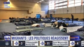 Evacuation de migrants à Paris: les politiques réagissent