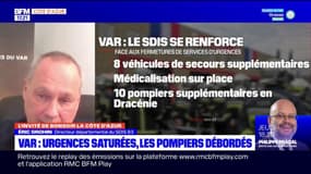 Var: face aux fermetures d'urgences, les pompiers s'adaptent 