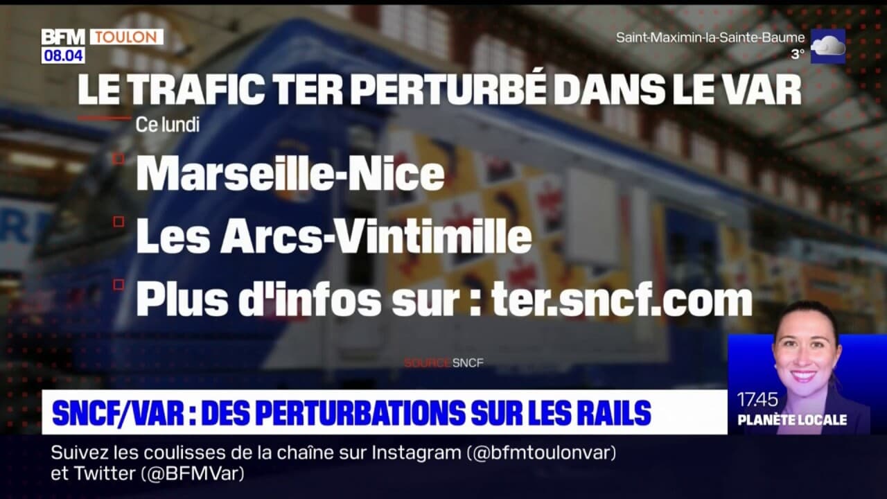 SNCF: Des Perturbations Sur Les Rails Du Var