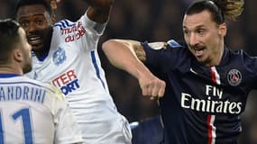 Zlatan Ibrahimovic, ici lors du match aller.