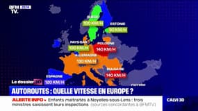 Autoroutes: quelle vitesse en Europe ?
