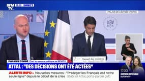 Gabriel Attal sur la gestion de la pandémie: "Il y a eu des erreurs, probablement"