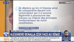 Alexandre Benalla cède face au Sénat (2/3)