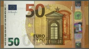 Un billet de 50 euros - Image d'illustration
