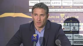 Coupe de la Ligue – Montanier (Lens) : « Une première période catastrophique » 