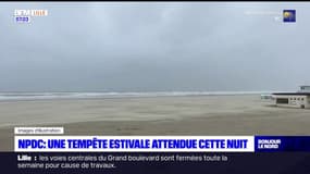 Nord-Pas-de-Calais: une tempête estivale attendue cette nuit