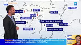 Météo Île-de-France: des nuages et quelques averses ce jeudi, il fera 9°C à Paris et à Cergy