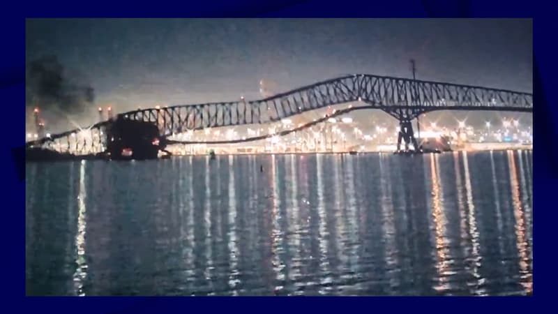 États-Unis: un pont de Baltimore s'effrondre après avoir été percuté par un cargo