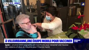Villeurbanne : une équipe mobile vaccine les habitants