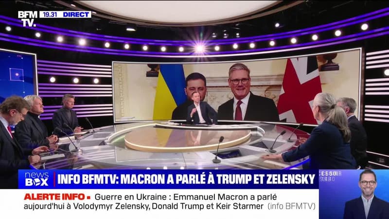 Info BFMTV : Macron a parlé à Trump et Zelensky - 01/03