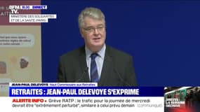 Jean-Paul Delevoye sur la réforme des retraites: il y a une demande "d'équité mais aussi de solidarité"