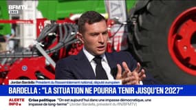 Fiscalisation: "Trop c'est trop", lance Jordan Bardella, président du RN