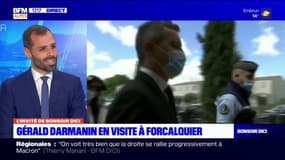 Le maire de Forcalquier a demandé à Gérald Darmanin de poursuivre le travail d'augmentation des effectifs