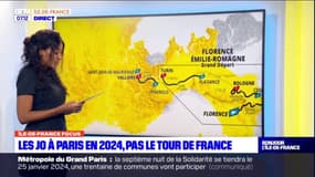 JO de Paris 2024: le Tour de France ne passera pas par la capitale
