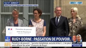 Elisabeth Borne: "Je mesure l'immense honneur qui m'est fait"
