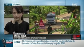 "Il y aurait un accord entre les parents, pour s'attendre, pour attendre que les 12 enfants soient dehors avant de pouvoir les embrasser"