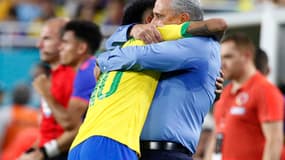 Tite et Neymar