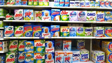 Des lessives vendues dans un supermarché du Calvados (photo d'illustration).