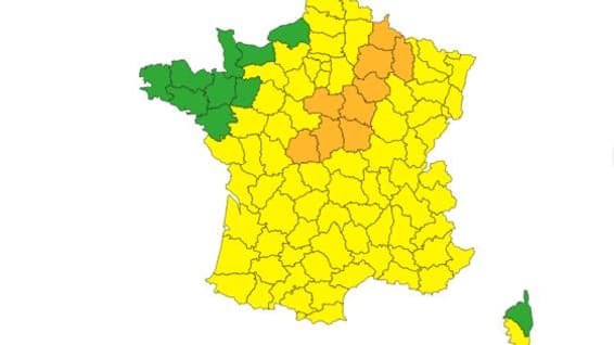 9 départements restent placés en vigilance orange aux orages ce 22 juin. 9 départements restent placés en vigilance orange aux orages ce 22 juin.