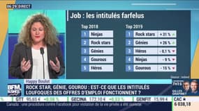 Happy Boulot : Rock star, génie, gourou, les intitulés loufoques des offres d'emploi fonctionnent-ils ?, par Laure Closier - 07/02