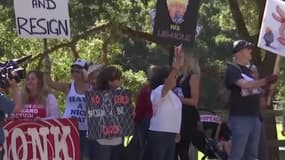  Des militants invectivent Donald Trump, en visite en Californie pendant deux jours 