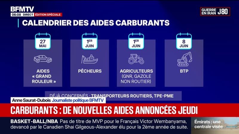 Carburants: "Grand rouleur", agriculteurs, BTP... Sébastien Lecornu tiendra une conférence ce 21 mai pour annoncer de nouvelles aides