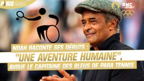 Paris 2024 : "Une aventure humaine", Noah raconte ses débuts comme capitaine des Bleus de Para Tennis