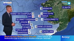 Météo Alpes du Sud: une journée ensoleillée sur l'ensemble de la région, jusqu'à 15°C à Gap