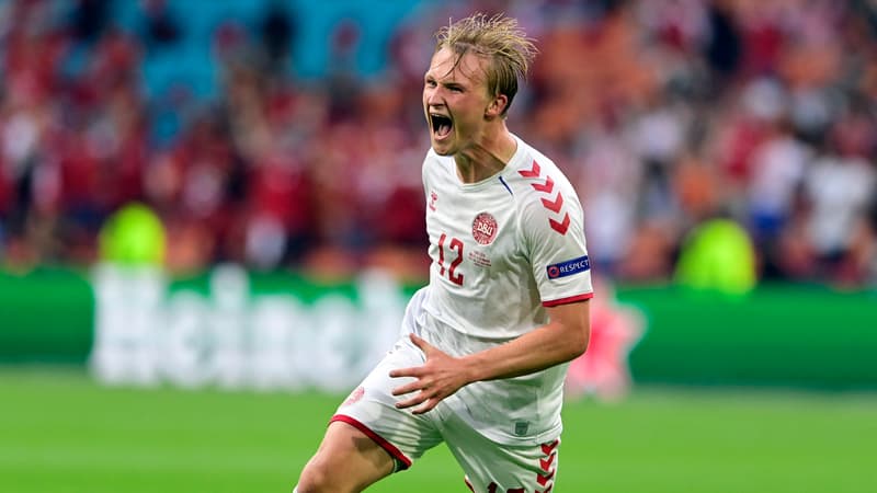 Le Danemark, la belle surprise de l'Euro 2021, écrase le pays de Galles et file en quarts