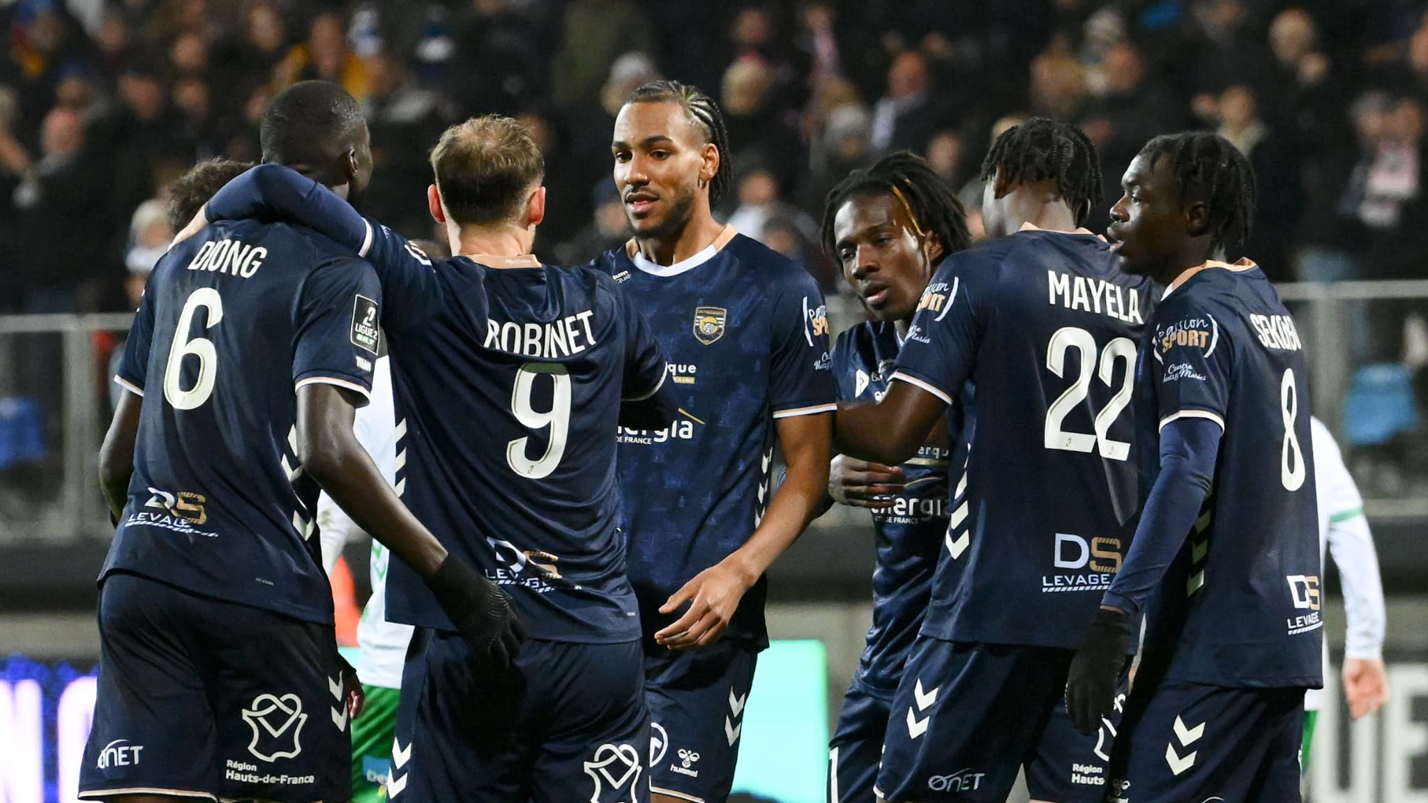 Actions de jeu Dunkerque vs Laval