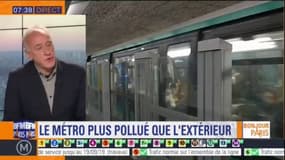 Le métro plus pollué que l'extérieur selon une nouvelle étude