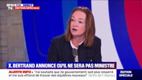"Il n'était pas digne que Xavier Bertrand devienne ministre de la Justice", estime Caroline Parmentier, députée Rassemblement national