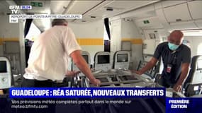 Covid-19: comment des avions se transforment en service de réanimation pour transférer des patients des Antilles vers la métropole 