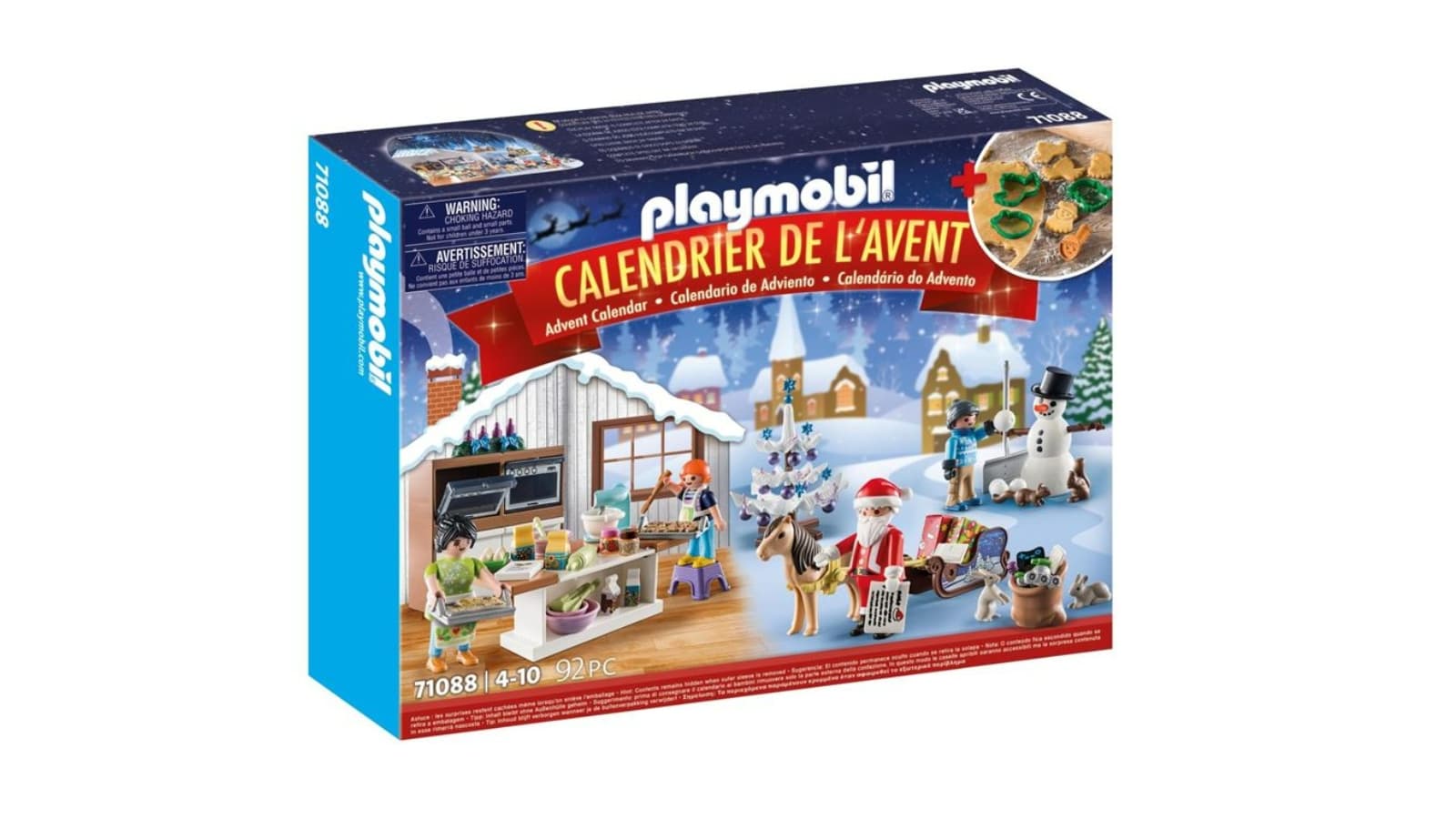 Calendrier de l'Avent Playmobil - Pâtisserie de Noël