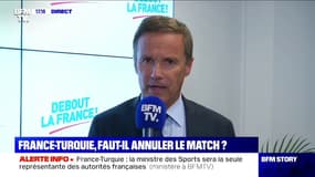 France-Turquie: pour Nicolas Dupont-Aignan, "ce match va être politique"