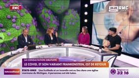 RMC Santé - Le Covid, et son variant Frankenstein, est de retour