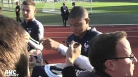 Equipe de France : Pas rancunier, un supporter lyonnais ironise avec Mbappé 
