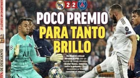 La Une du quotidien Marca de ce mercredi