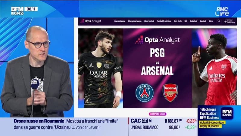 PSG-Arsenal : l'IA a déjà son favori
